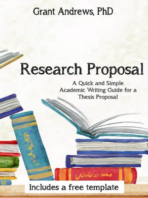 cover image of Research Proposal